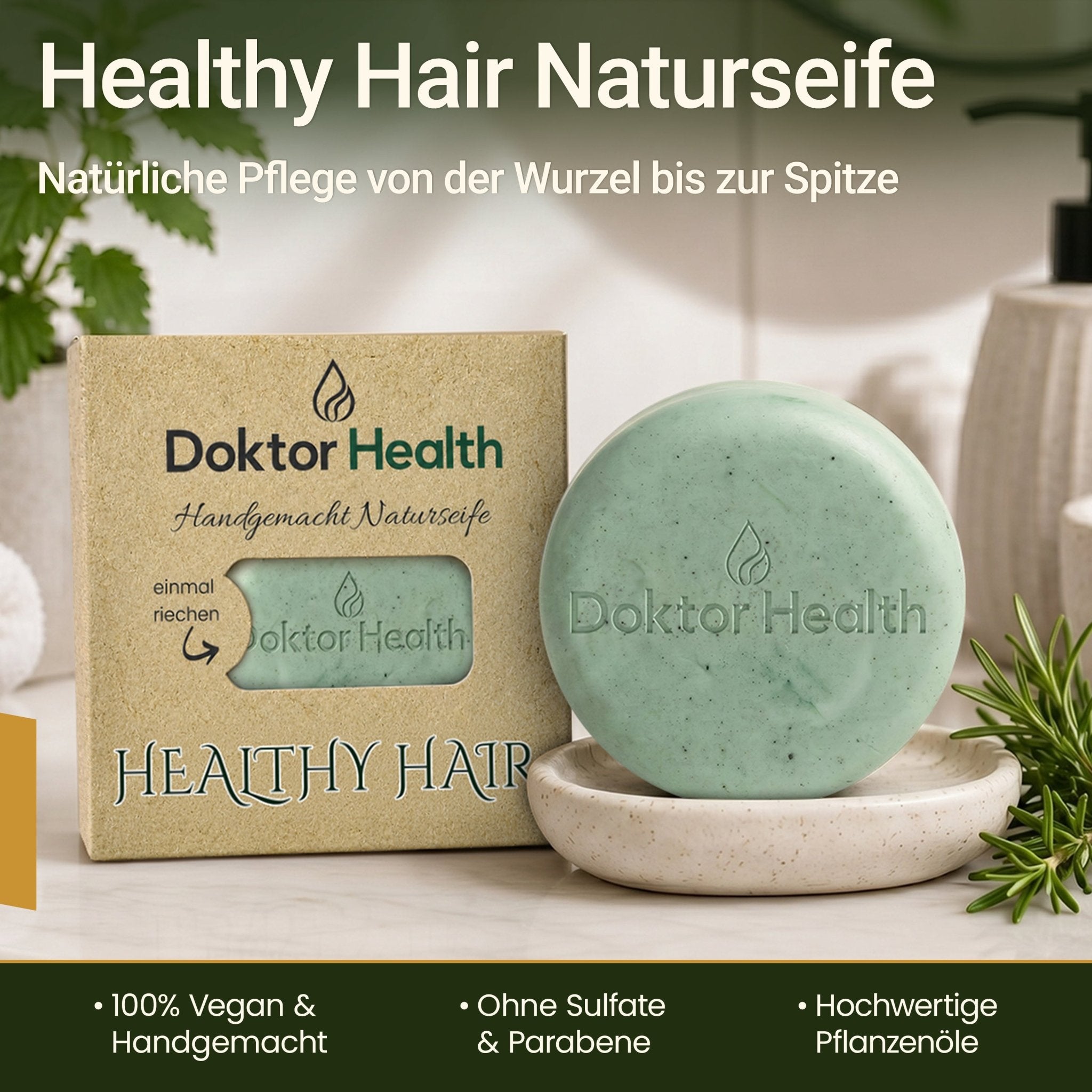 Healthy Hair Naturseife - Doktor Health