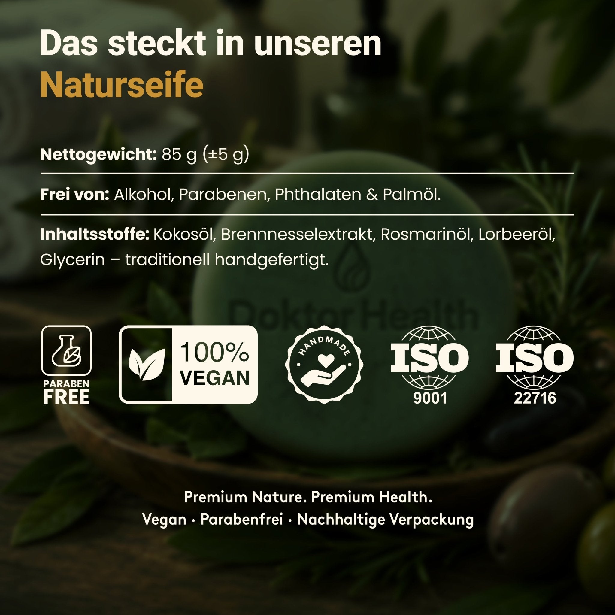 Healthy Hair Naturseife - Doktor Health