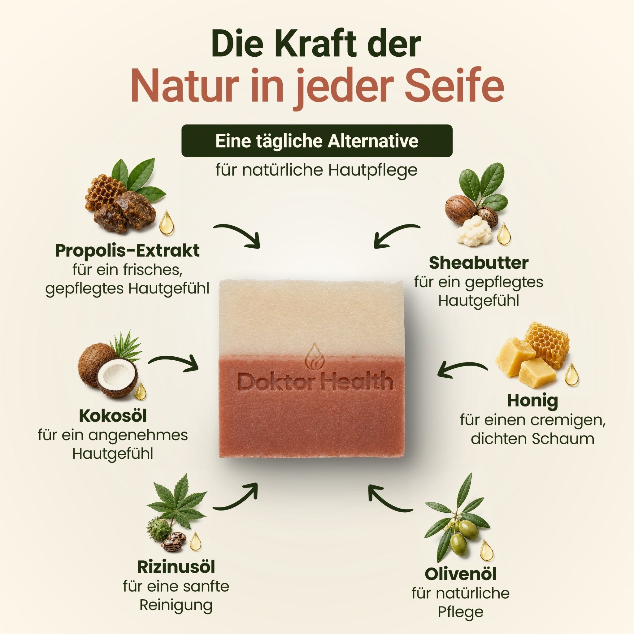 Propolis Naturseife - Doktor Health