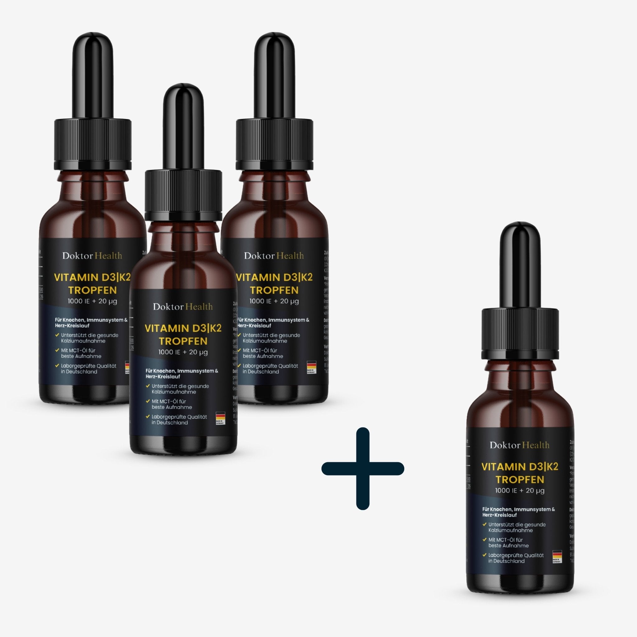 Vitamin D3 + K2 Tropfen - Doktor Health
