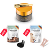 4-in-1 Sparpaket von Doktor Health mit Shilajit Resin für natürliche Vitalität, Mouth Tape für besseren Schlaf, Nasen Strips zur verbesserten Atmung und neuer optimierter Formel. Ideal für Energie, Erholung und Gesundheit.