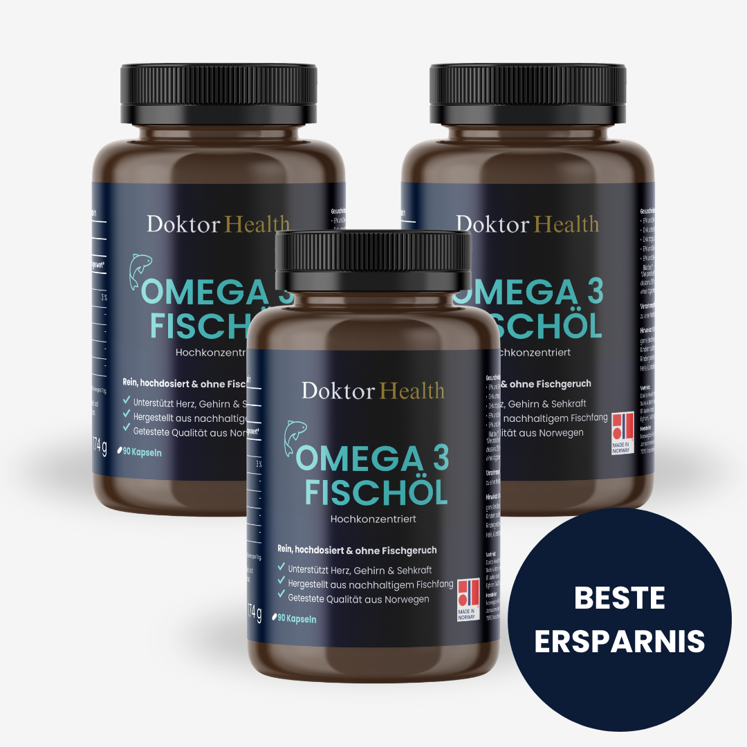 Sparpaket Omega 3 Fischöl – 270 Kapseln für maximale Versorgung mit EPA & DHA, norwegische Qualität ohne Fischgeschmack.