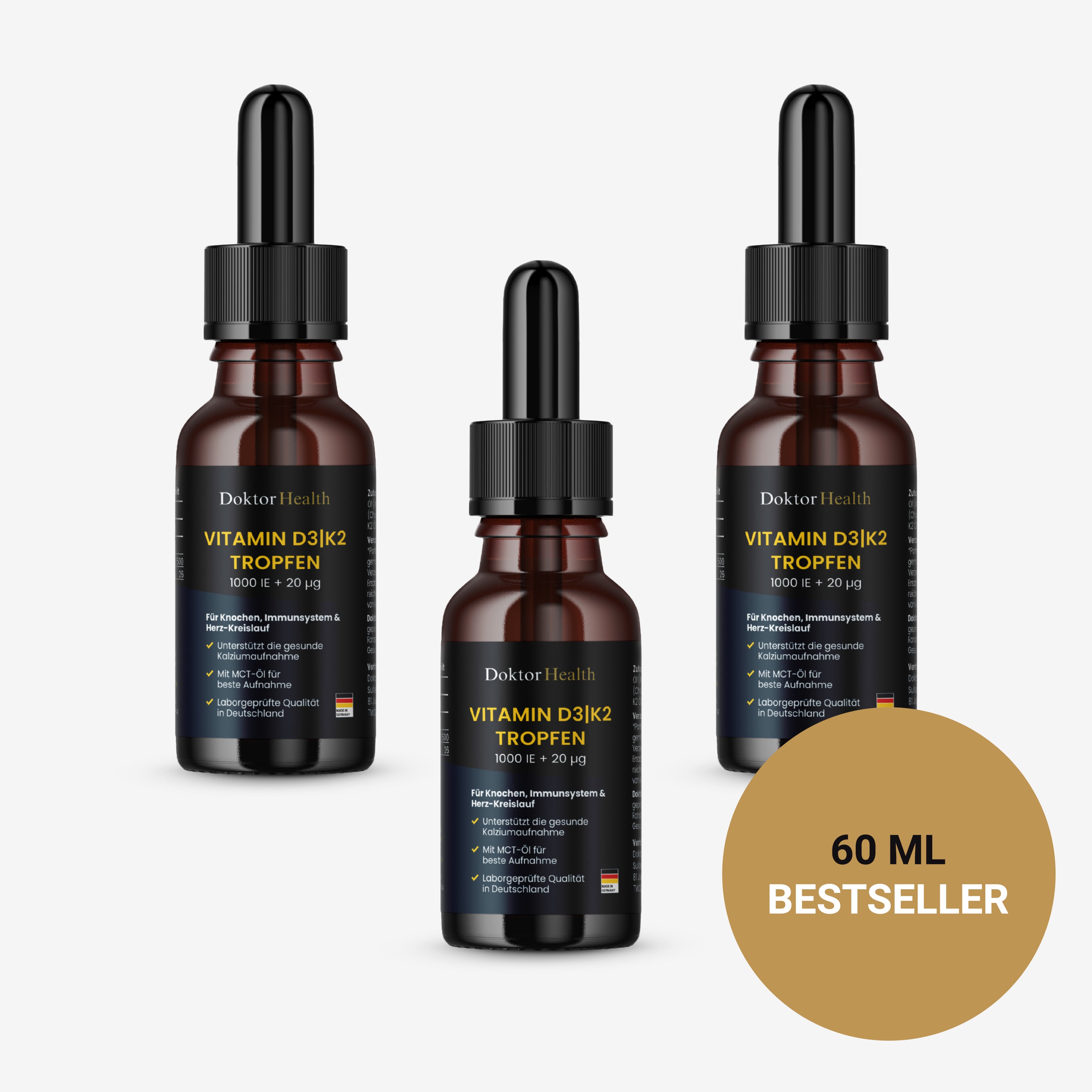 Vitamin D3 + K2 Tropfen