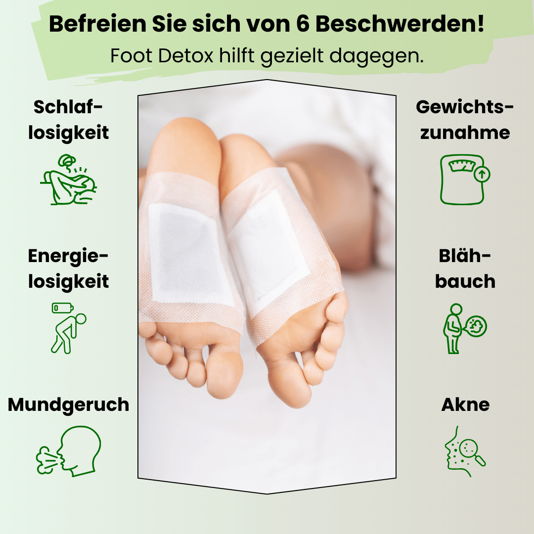 Foot Detox - Entgiftungspflaster - Doktor Health