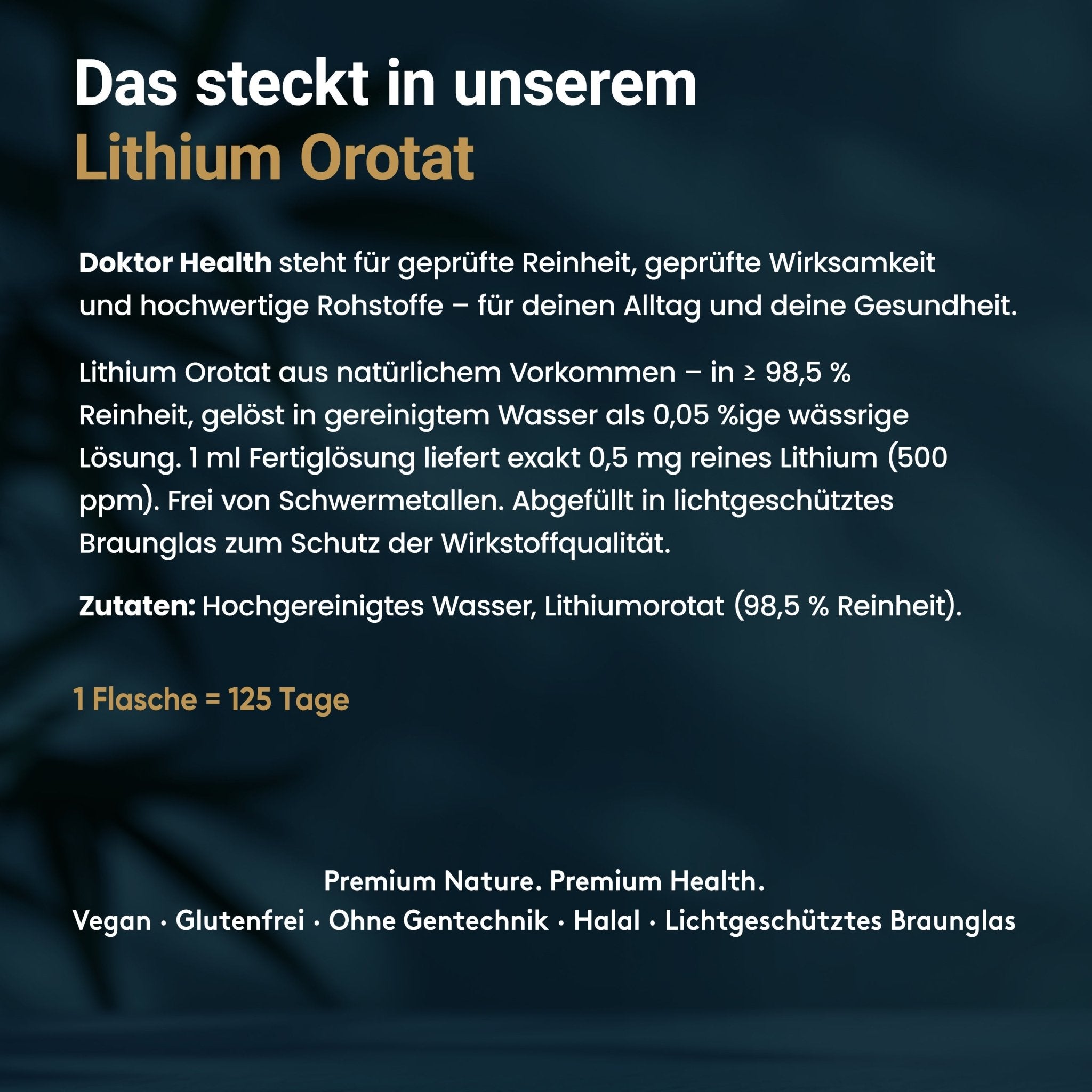Lithium Orotat - Doktor Health