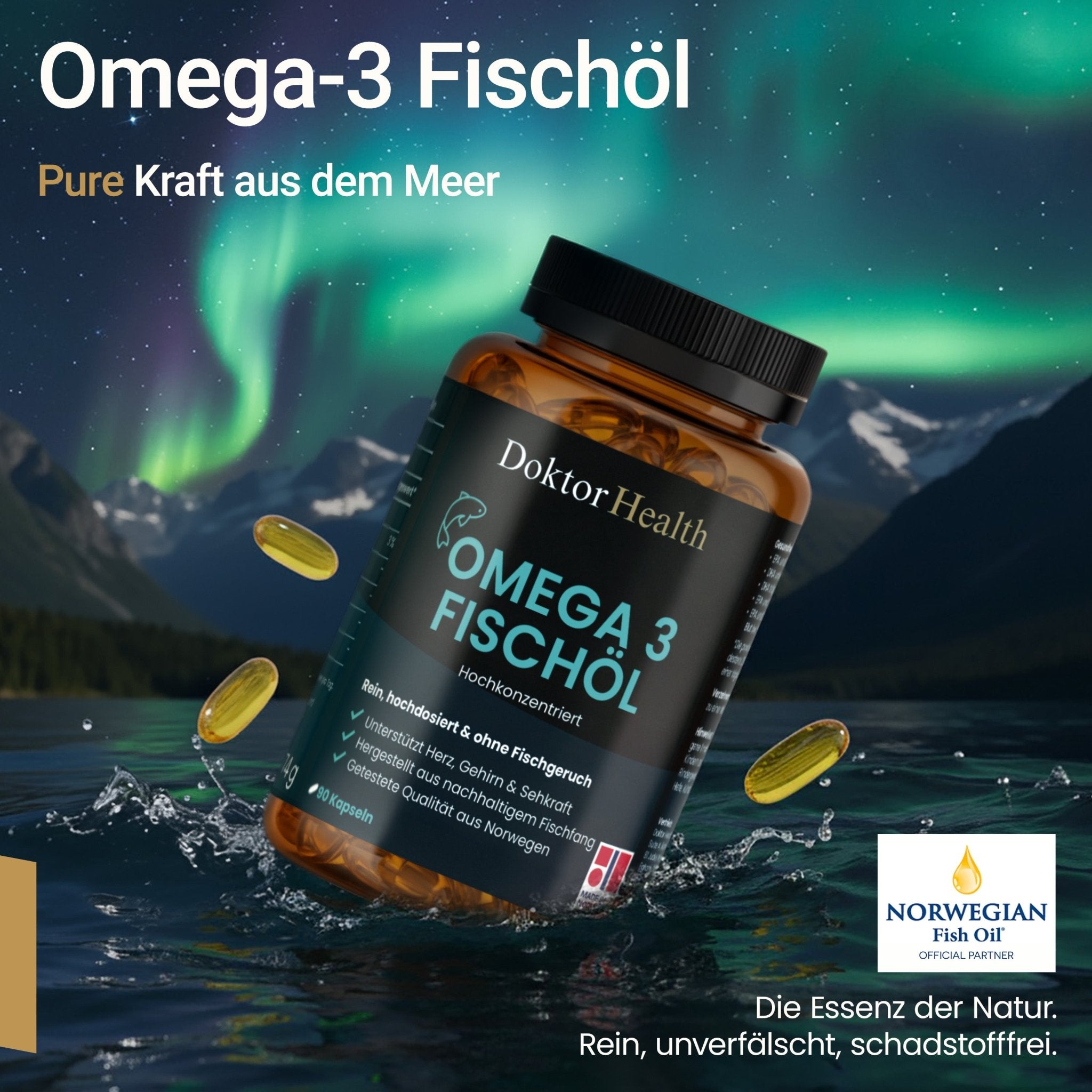 Omega 3 - Fischöl - Doktor Health