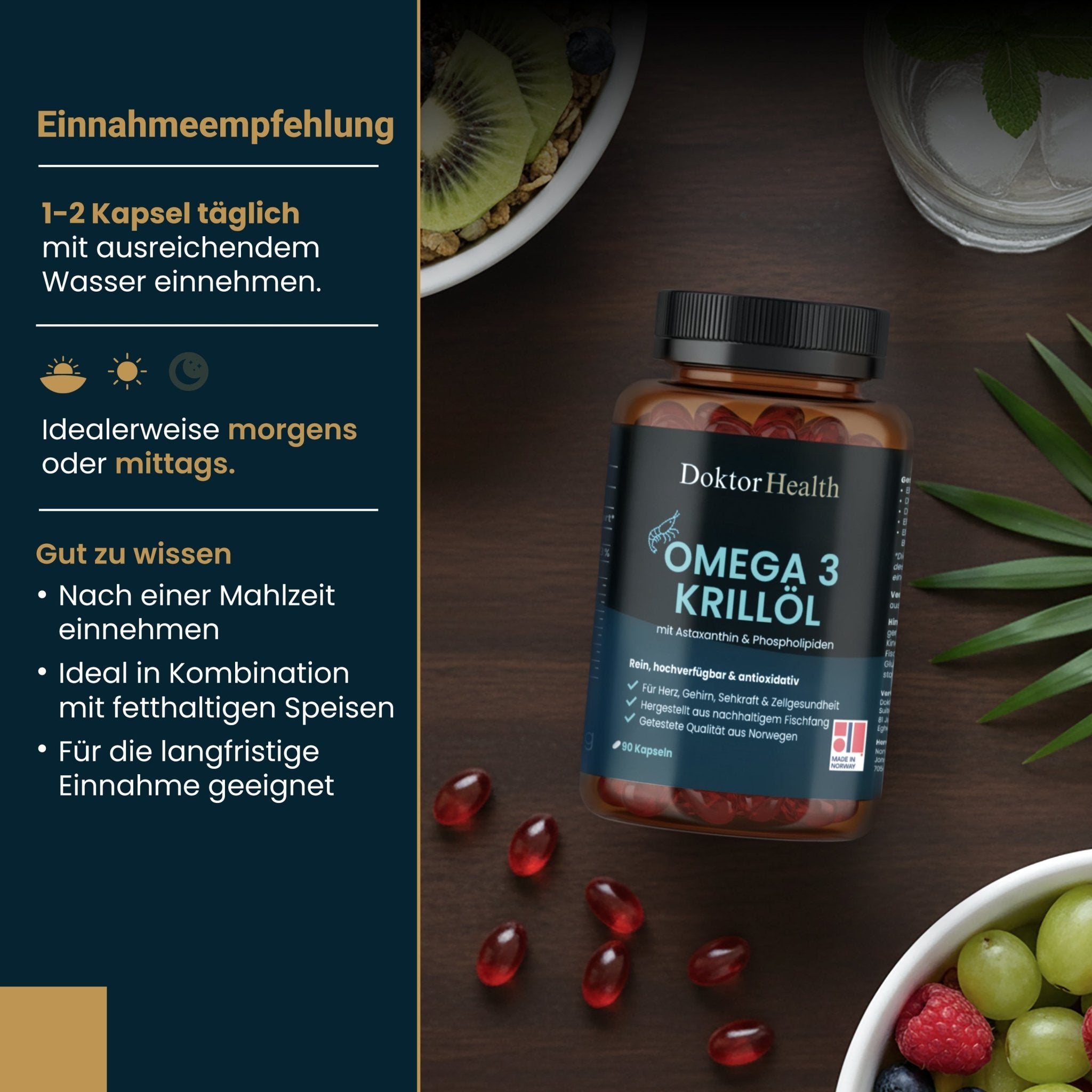 Omega 3 - Krillöl - Doktor Health