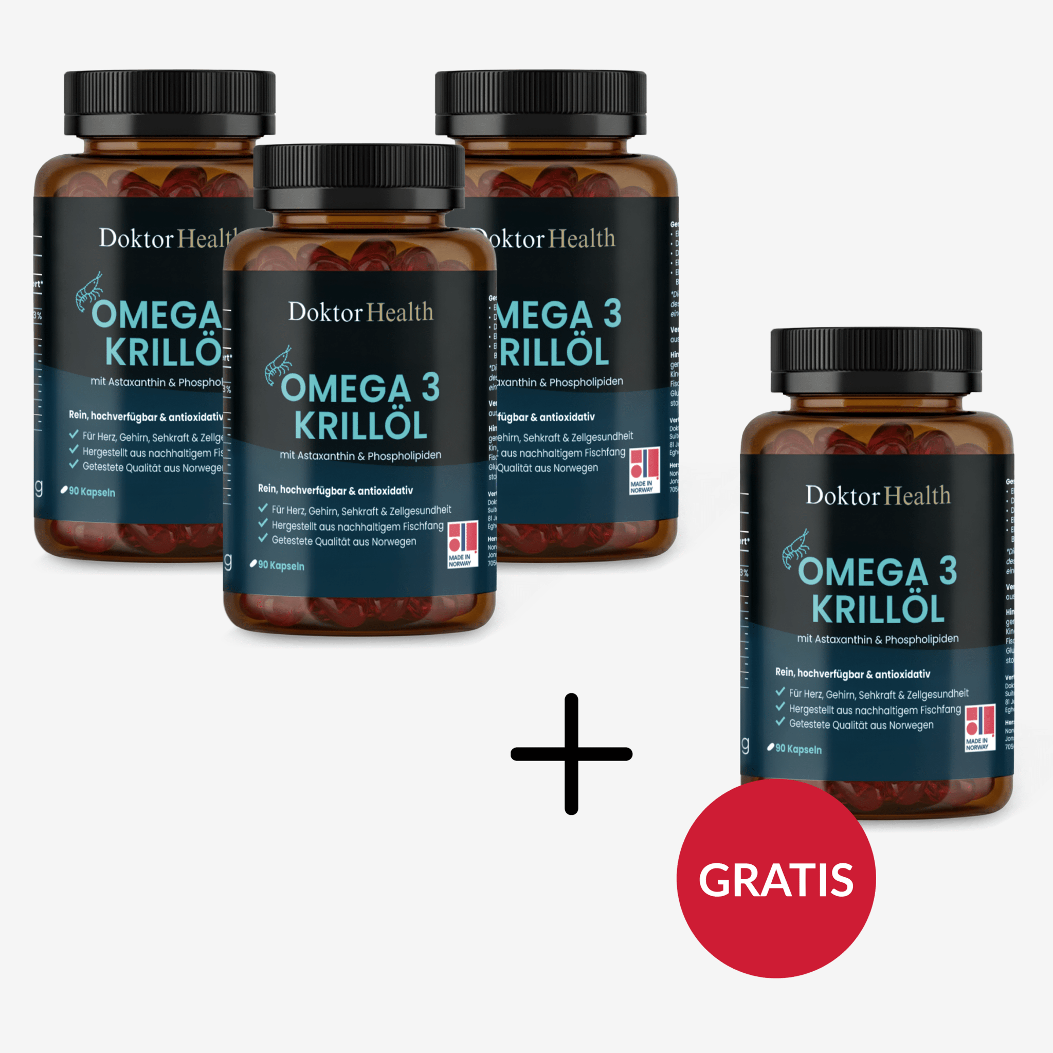 Omega 3 - Krillöl - Doktor Health