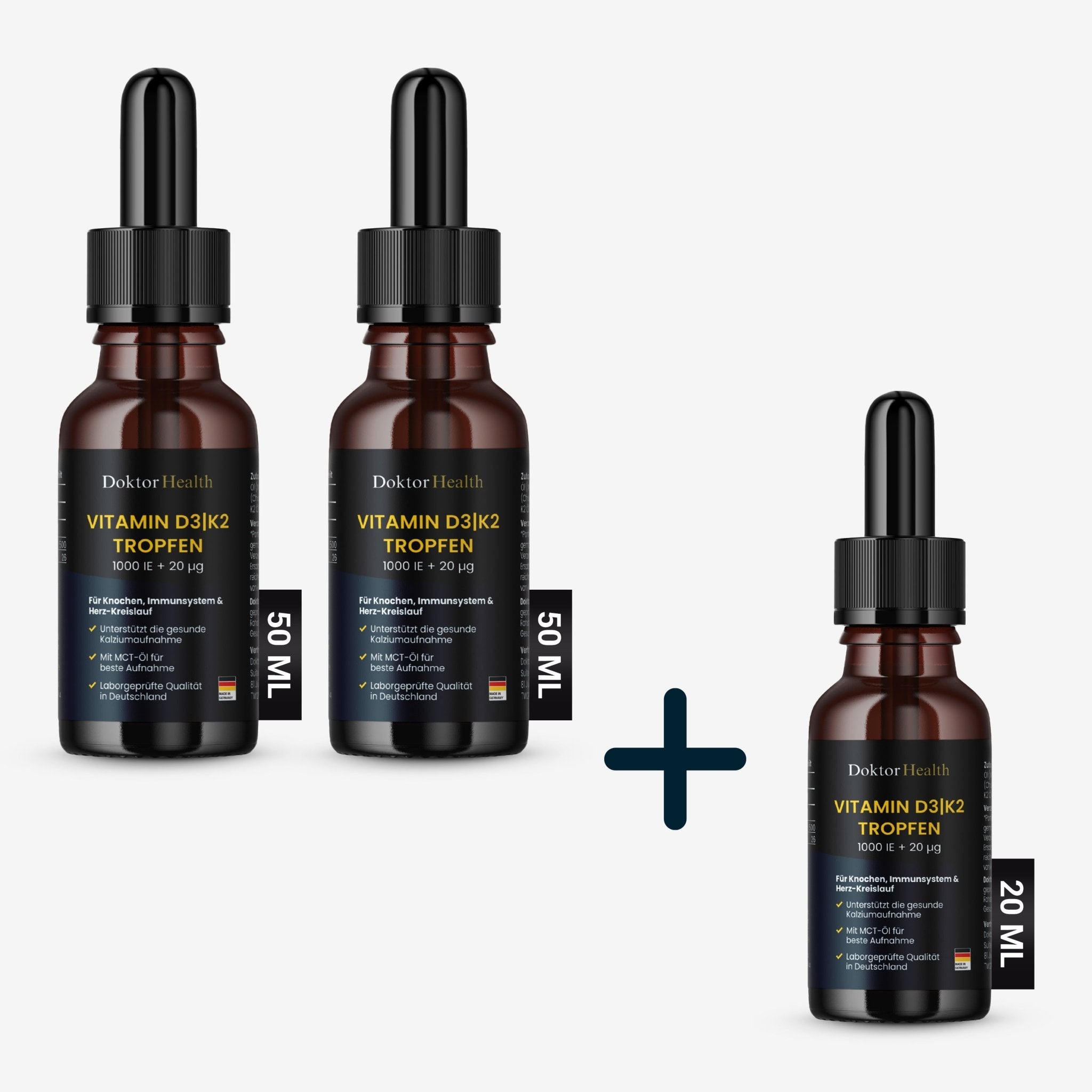 Vitamin D3 + K2 Tropfen - Doktor Health