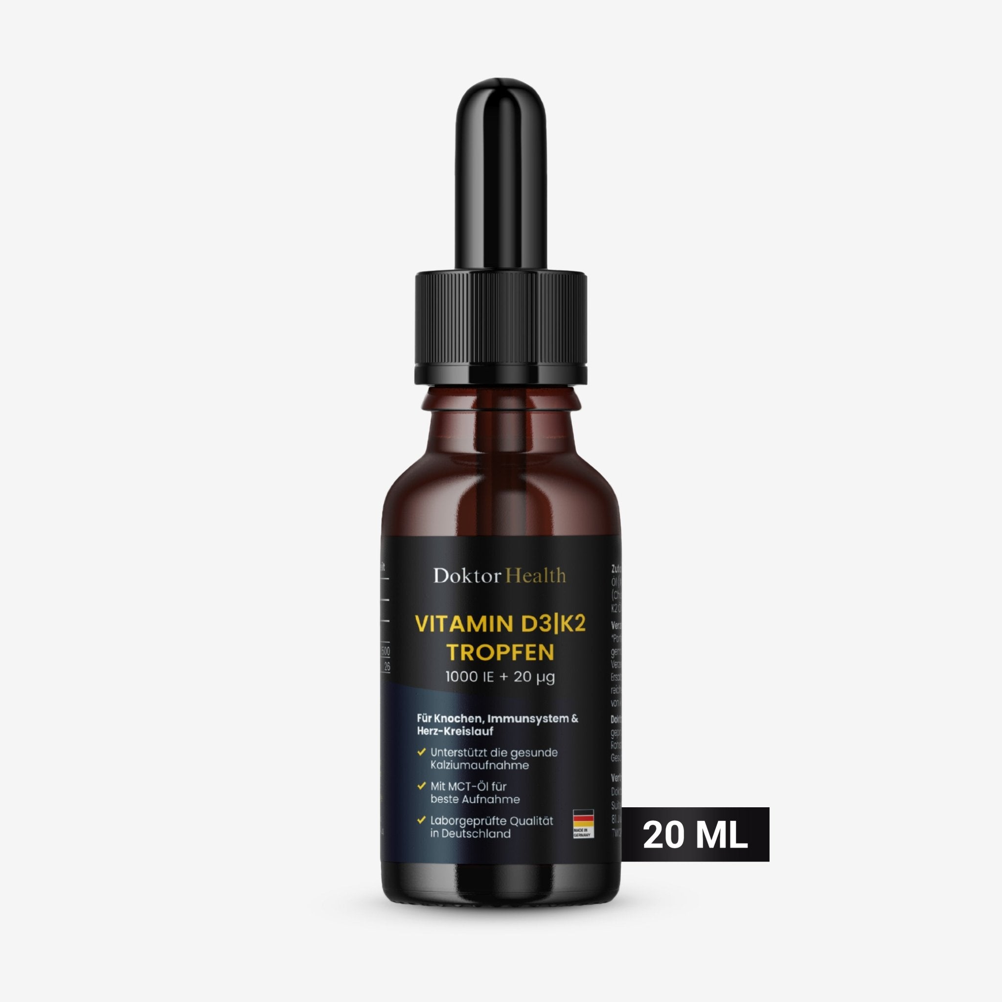 Vitamin D3 + K2 Tropfen - Doktor Health
