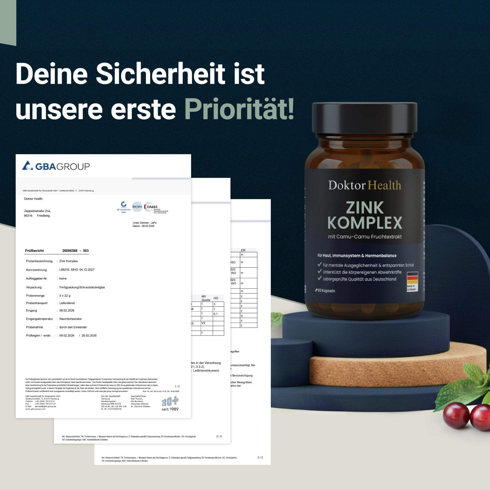 Zink Komplex - Doktor Health